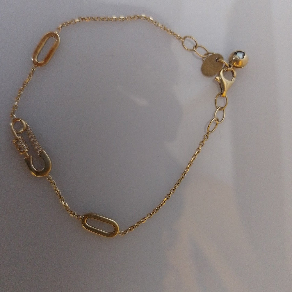 PULSERA ORO 14 K 3.2 GRMS (SEMINUEVO)