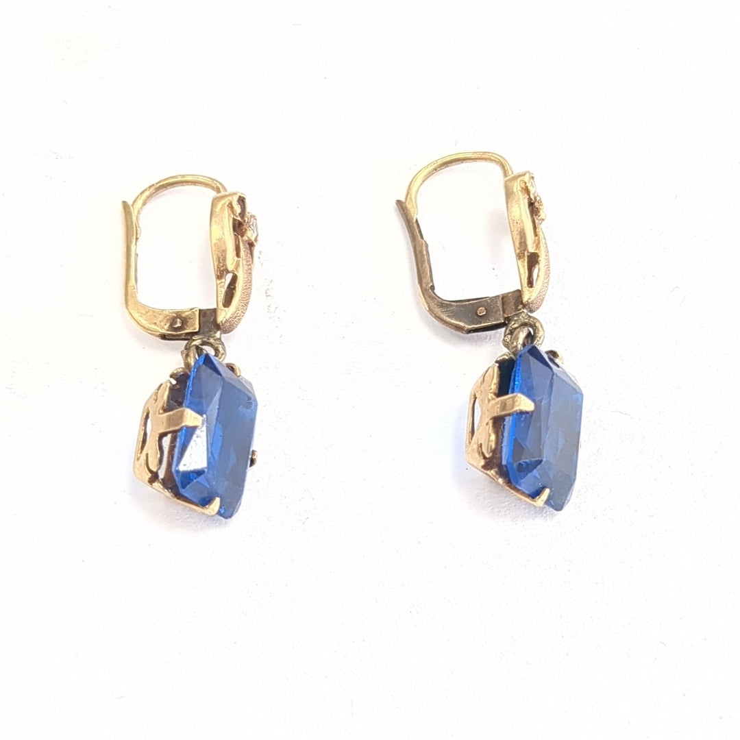 ARETES PAR ORO 14 K 3.9 GRMS (SEMINUEVO)
