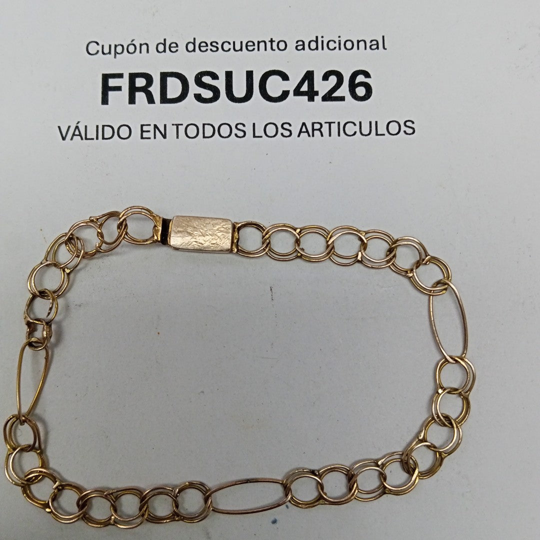 PULSERA ORO 10 K 3.6 GRMS (SEMINUEVO)