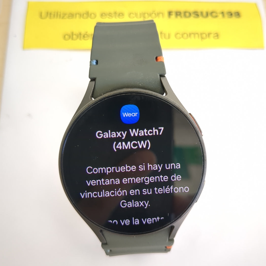 SMARTWATCH SAMSUNG GALAXY WATCH 7 SM-L315U 44 MM GPS (SEMINUEVO)