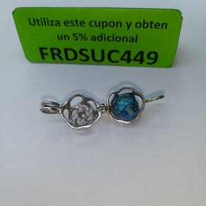 DIJE ORO, ORO BLANCO 14 K 4.1 GRMS (SEMINUEVO)