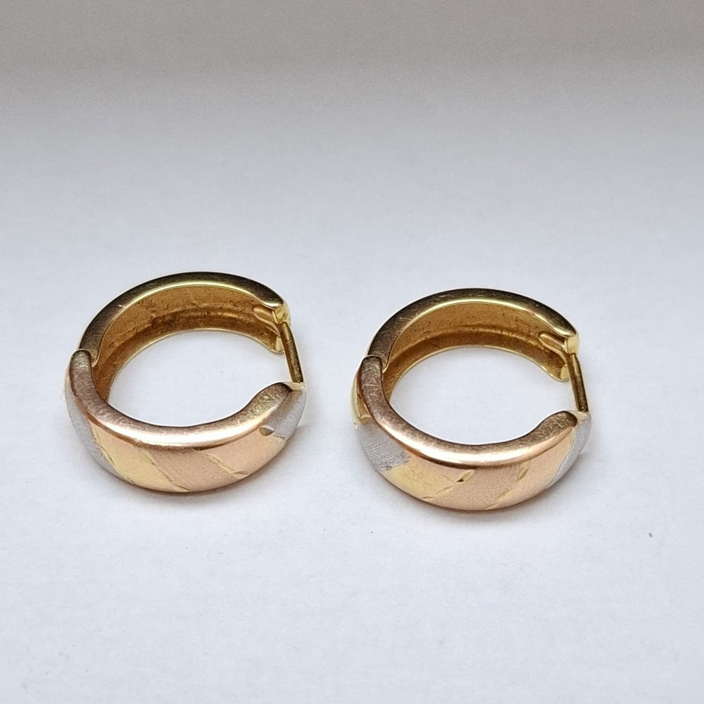 ARRACADAS PAR ORO 14 K 1,90 GRMS (SEMINUEVO)