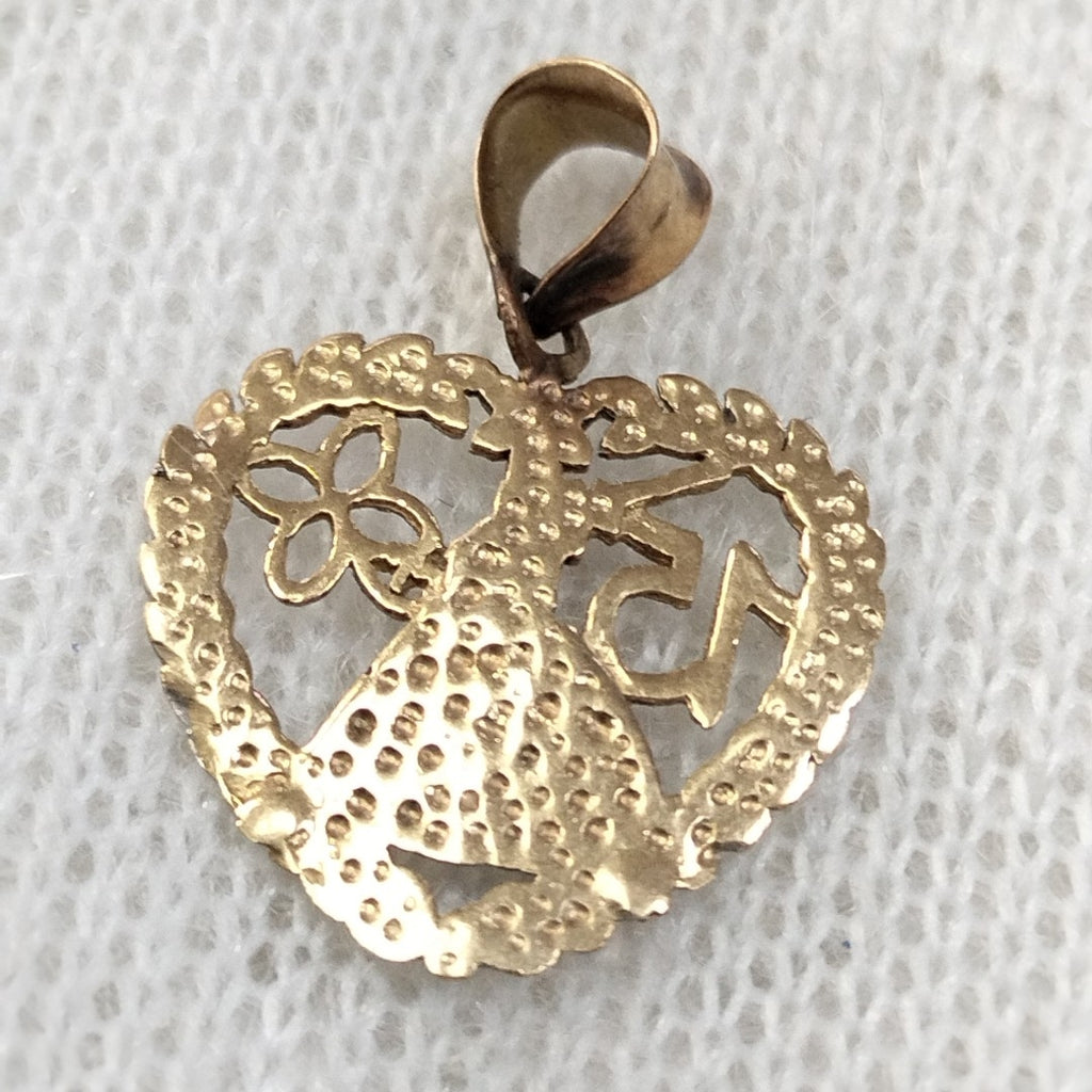 DIJE ORO 10 K 0.6 GRMS (SEMINUEVO)