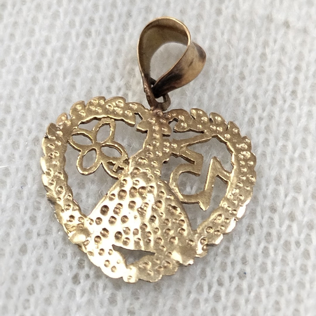 DIJE ORO 10 K 0.6 GRMS (SEMINUEVO)