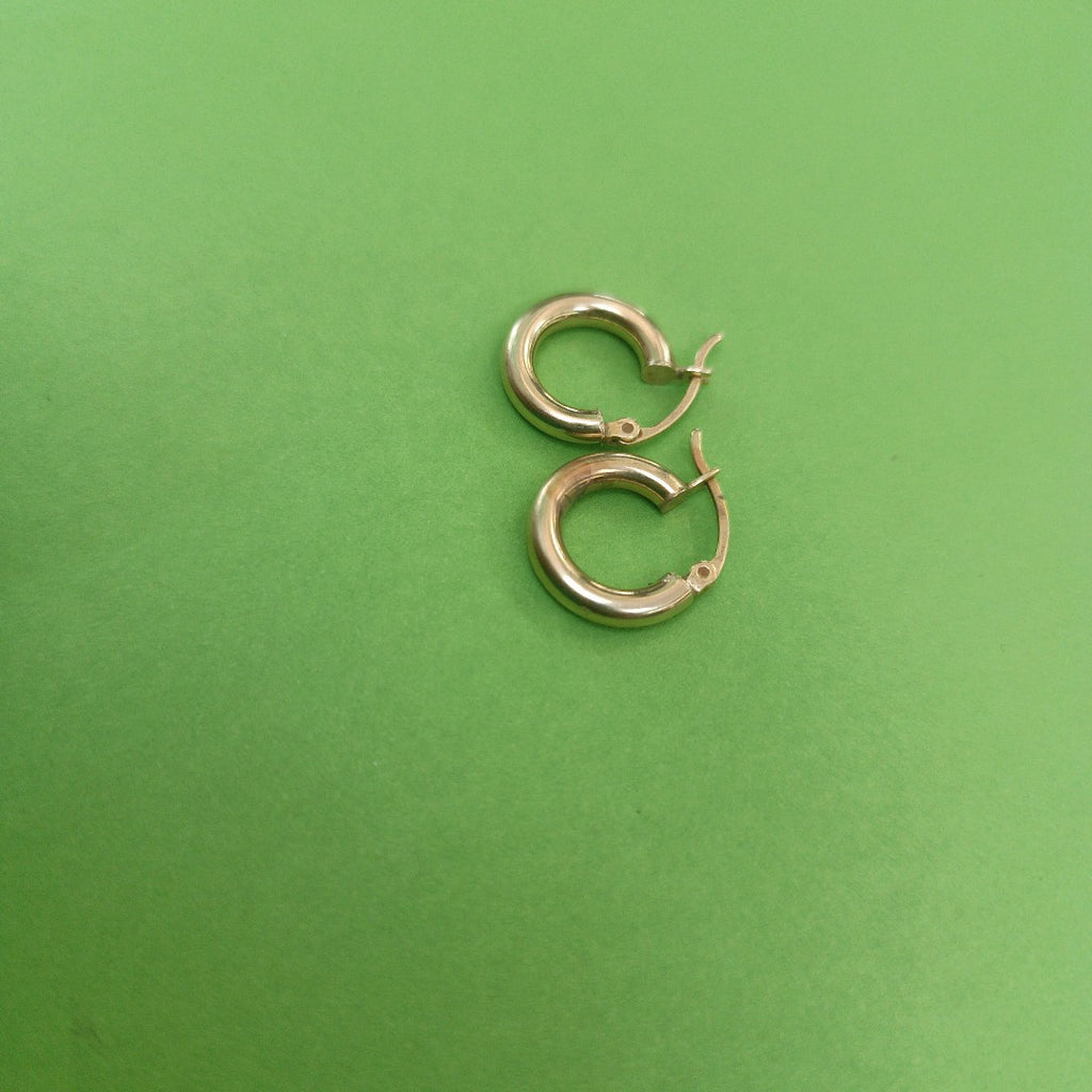 ARRACADAS PAR ORO 14 K 1.3 GRMS (SEMINUEVO)