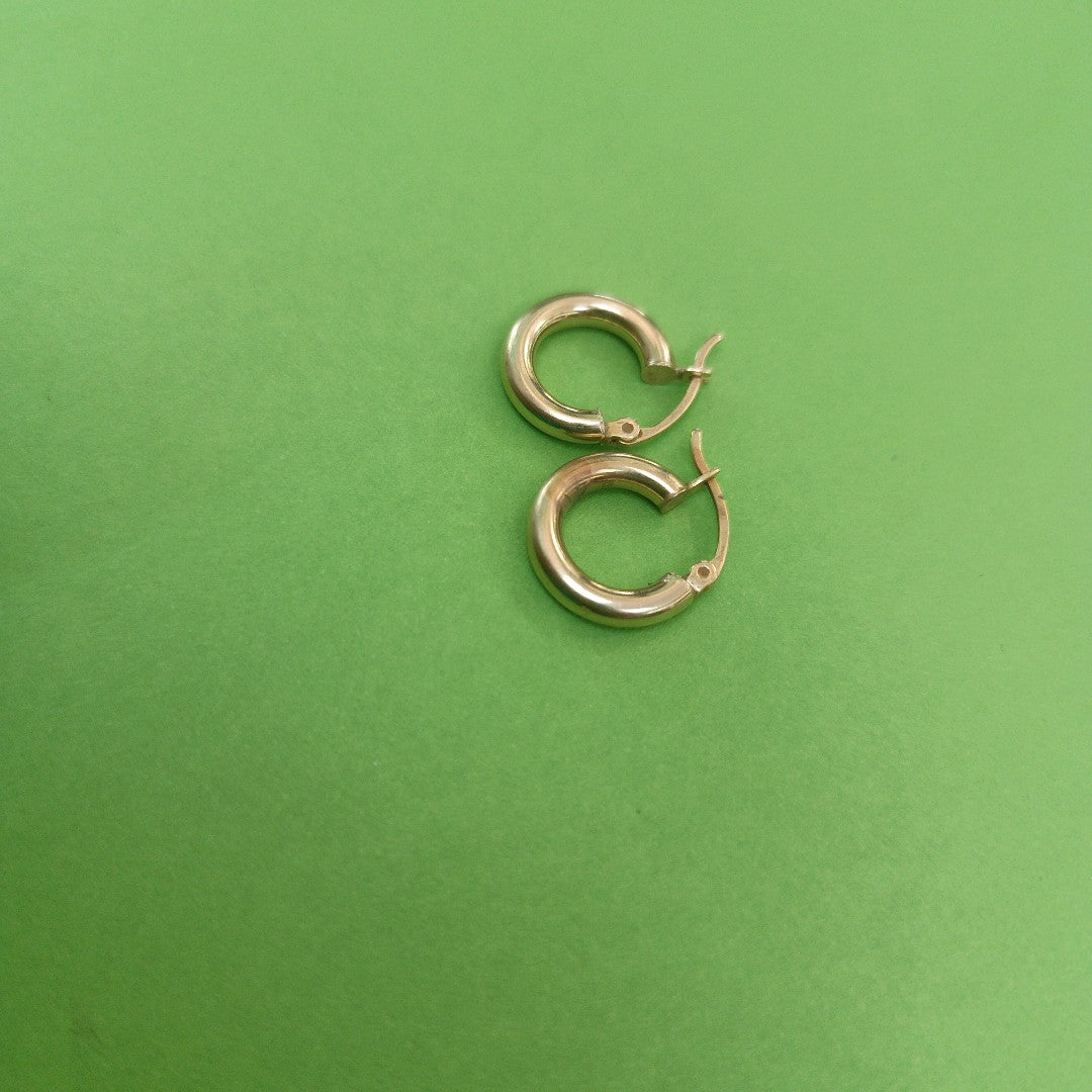 ARRACADAS PAR ORO 14 K 1.3 GRMS (SEMINUEVO)