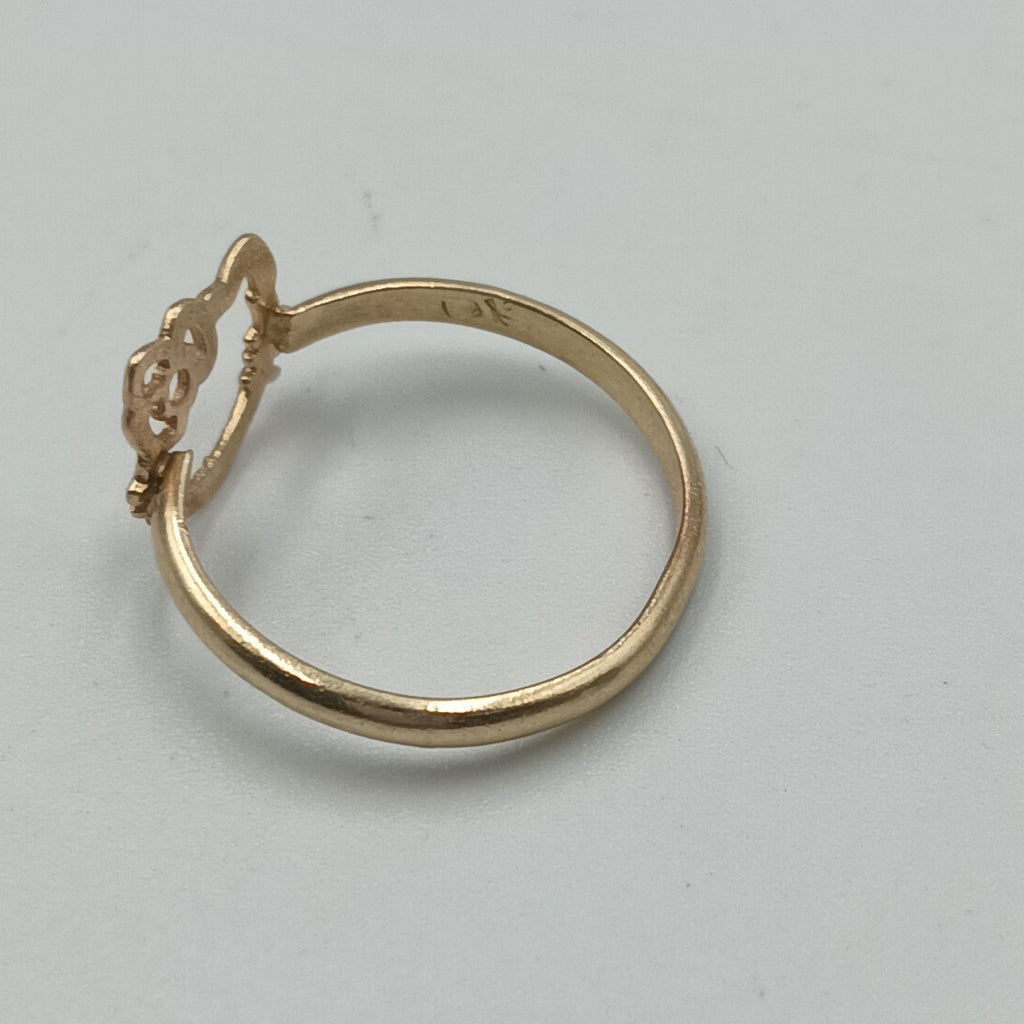 ANILLO ORO 14 K 1.5 GRMS (SEMINUEVO)