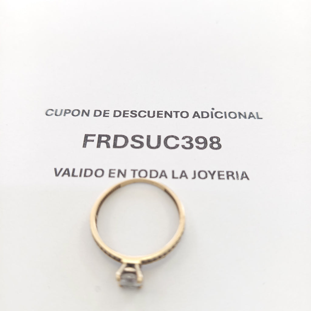 SOLITARIO ORO 10 K 2 GRMS (SEMINUEVO)