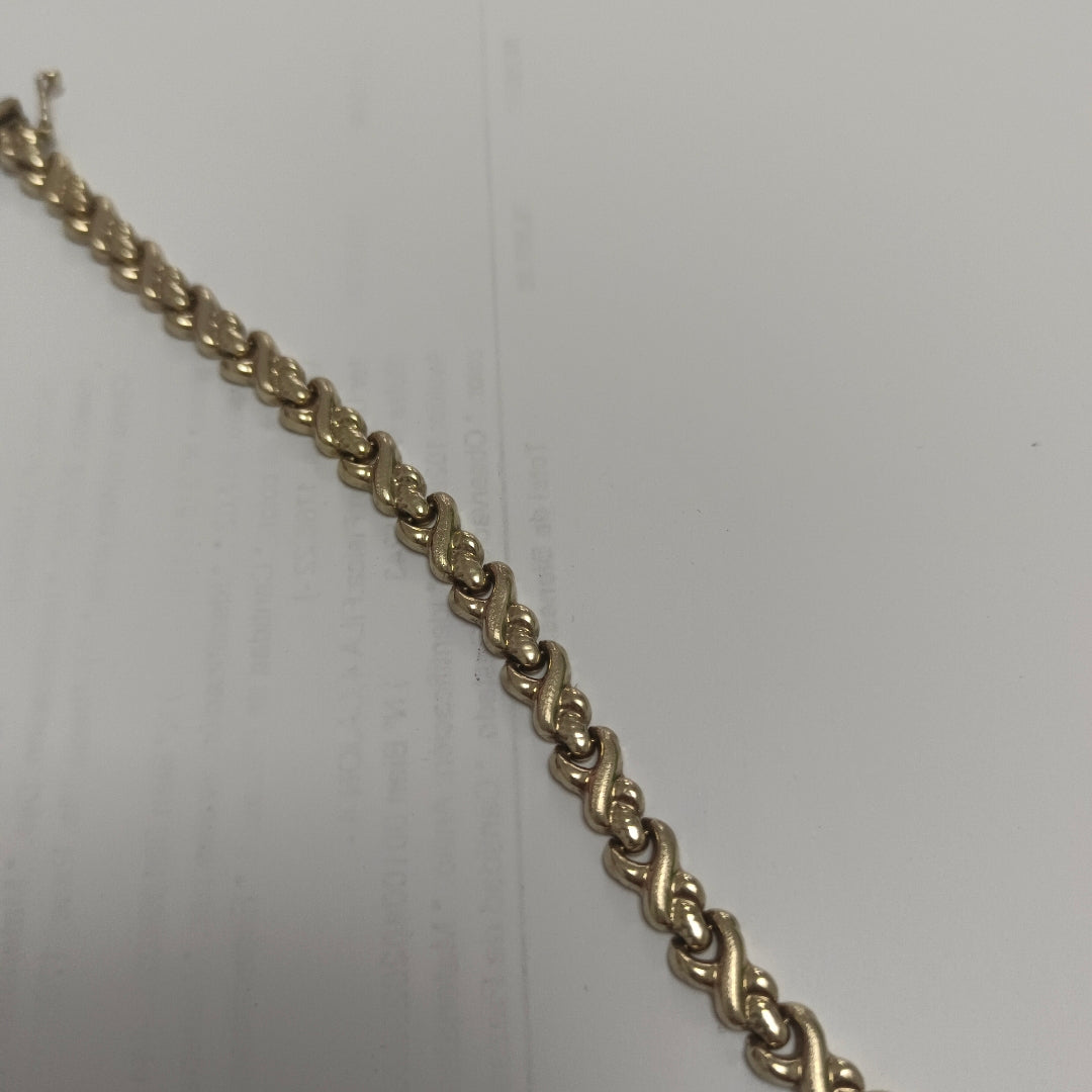 PULSERA ORO 14 K 8.1 GRMS (SEMINUEVO)