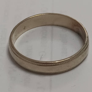 ARGOLLA ORO 14 K 3.3 GRMS (SEMINUEVO)