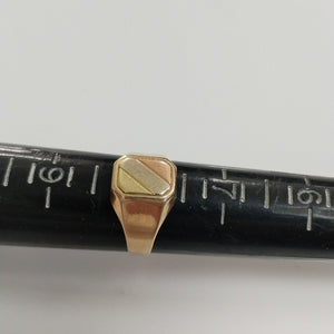 ANILLITO ORO, ORO COMBINADO 8 K 2.6 GRMS (SEMINUEVO)