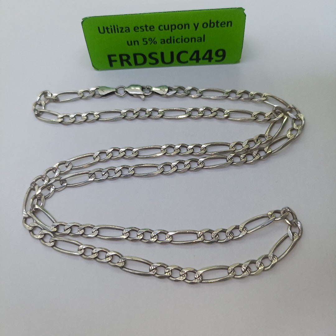 CADENA PLATA 16.3 GRMS (SEMINUEVO)