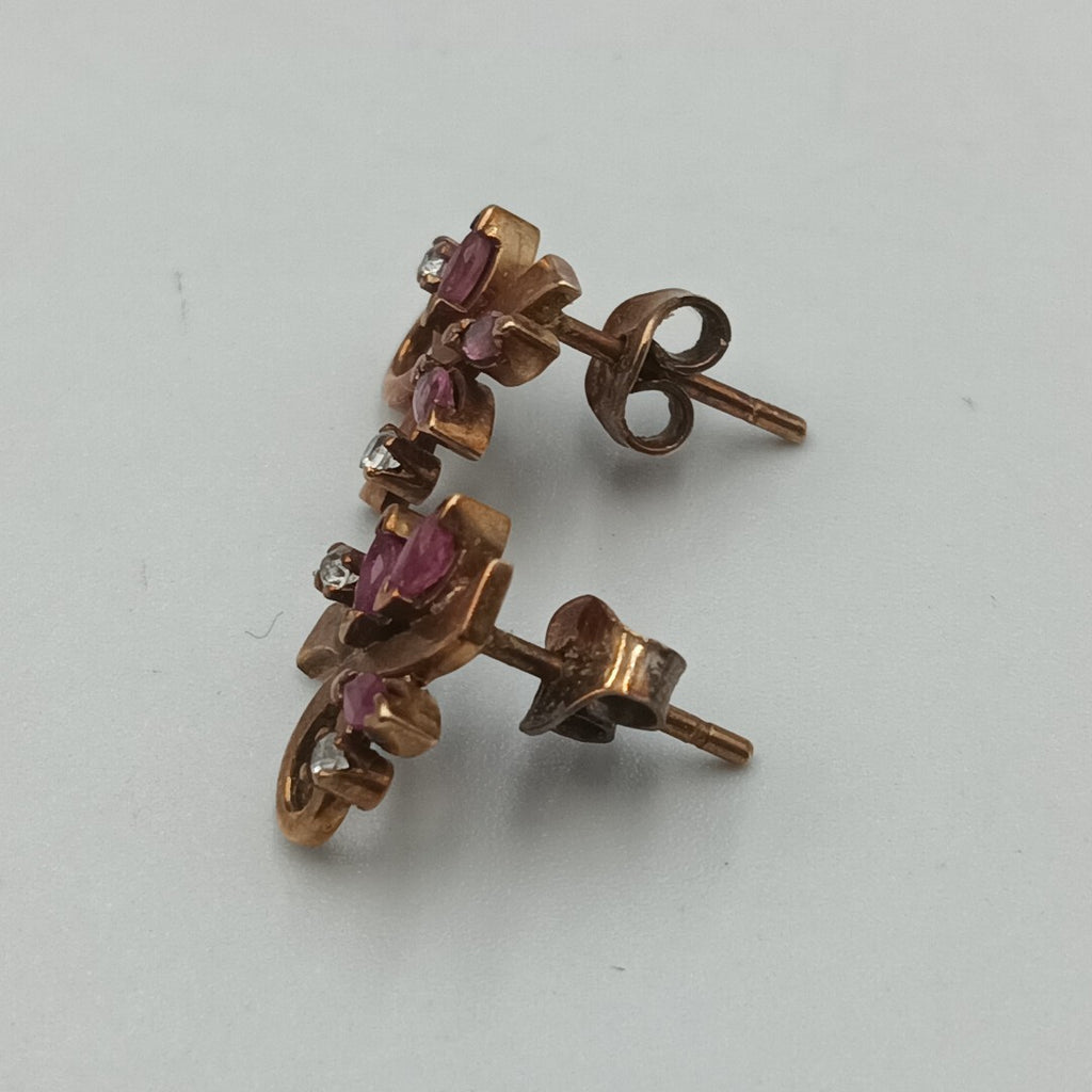 BROQUELES PAR ORO 14 K 2.7 GRMS (SEMINUEVO)