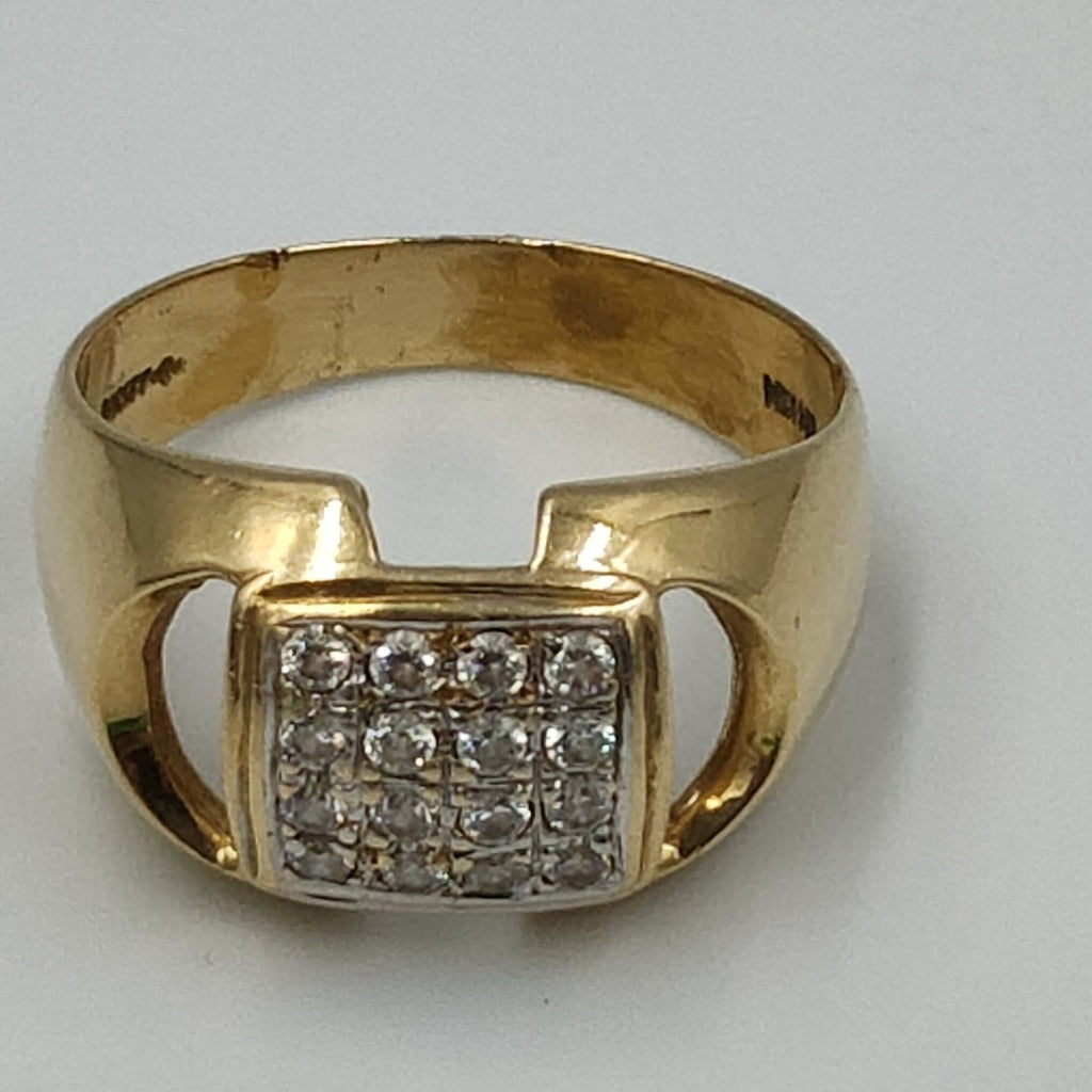 ANILLO ORO 14 K 6.5 GRMS (SEMINUEVO)