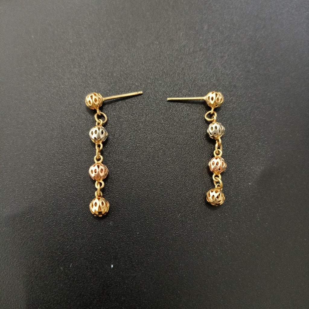 ARETES PAR ORO 14 K 2.5 GRMS (SEMINUEVO)