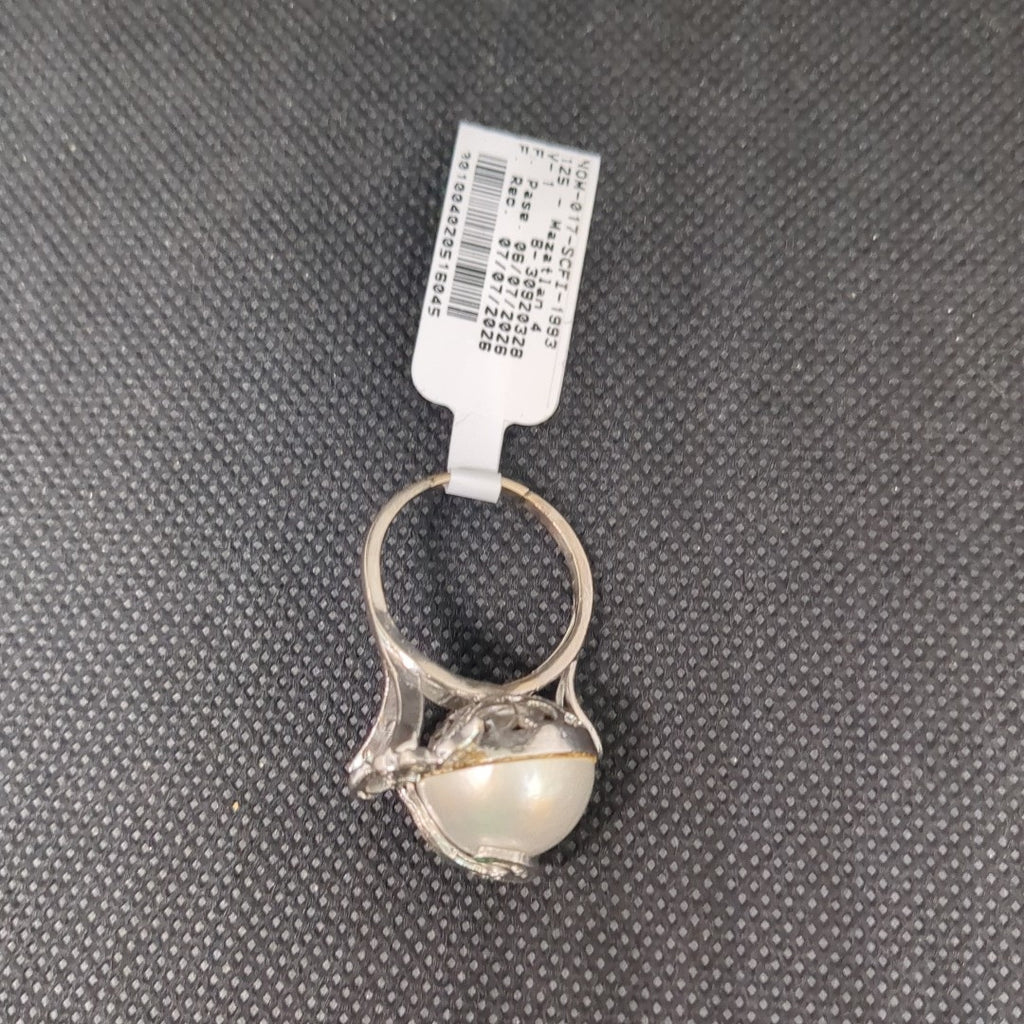 ANILLO ORO BLANCO 10 K 15 GRMS (SEMINUEVO)