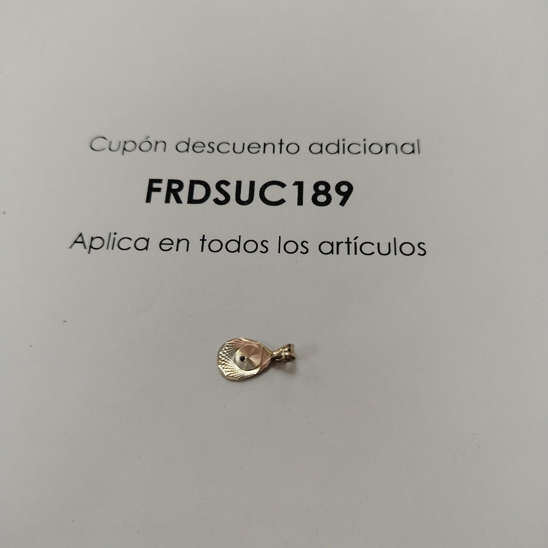 DIJE ORO 10 K 0.6 GRMS (SEMINUEVO)