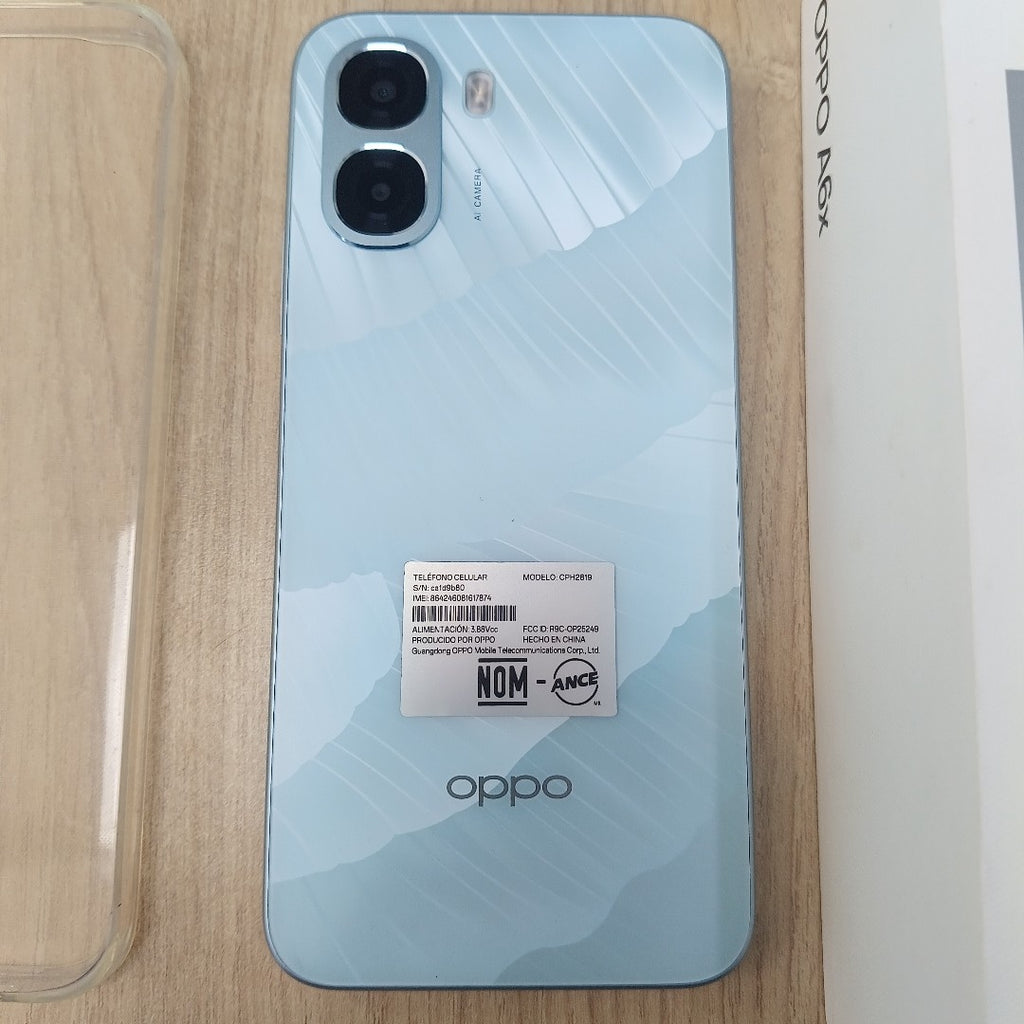 CELULAR OPPO A6X CPH2819 (2025) 128 GB 4 GB RAM (SEMINUEVO)