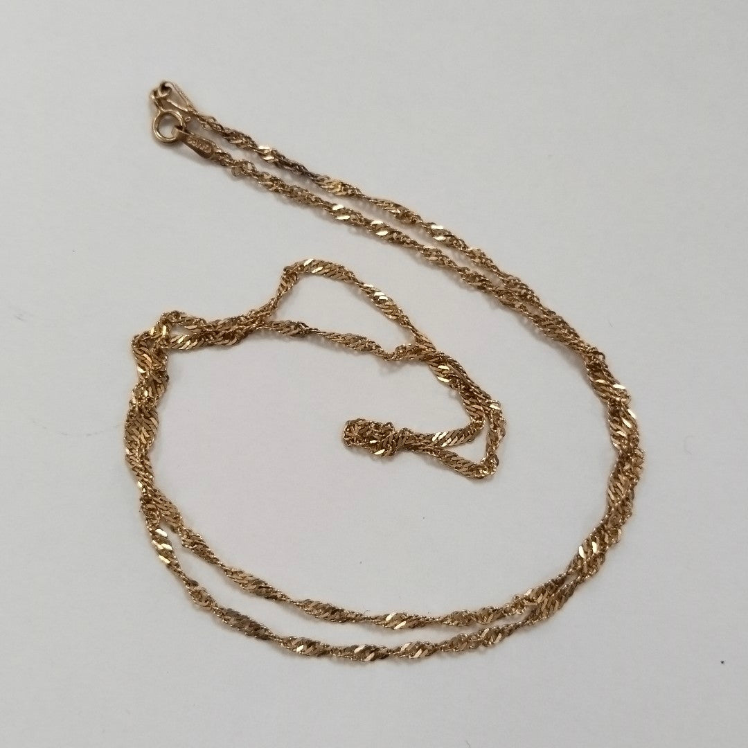 CADENA ORO 10 K 2.4 GRMS (SEMINUEVO)