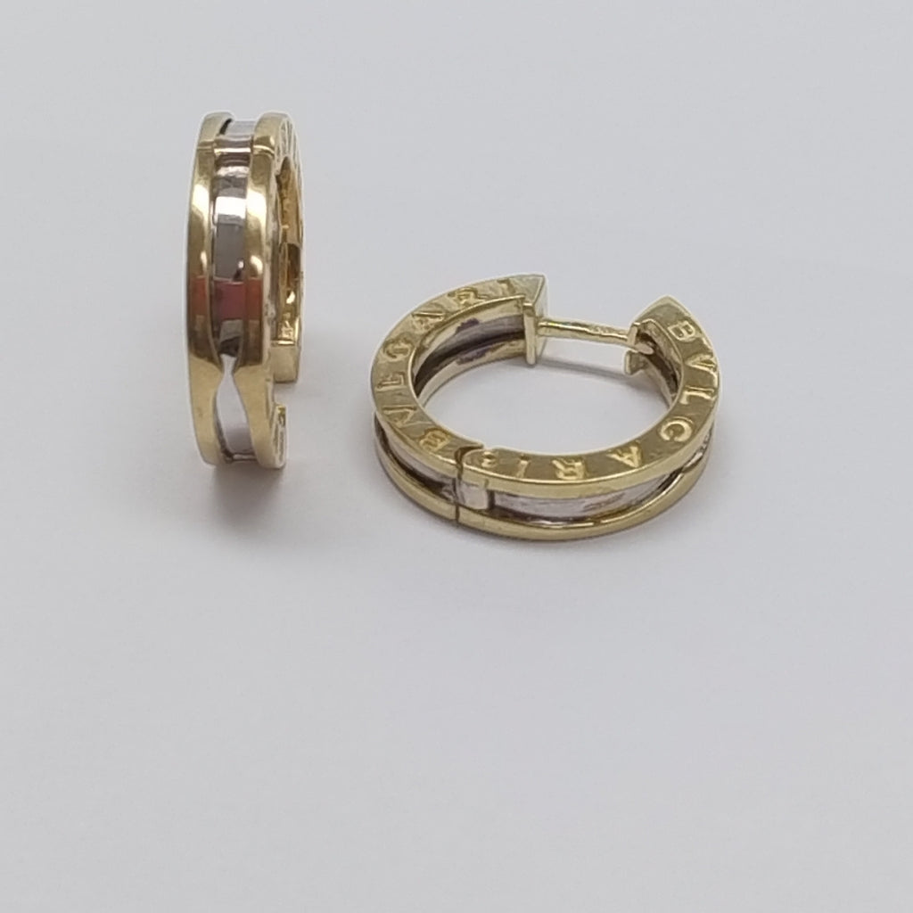 ARRACADAS PAR ORO COMBINADO 14 K 11,00 GRMS (SEMINUEVO)