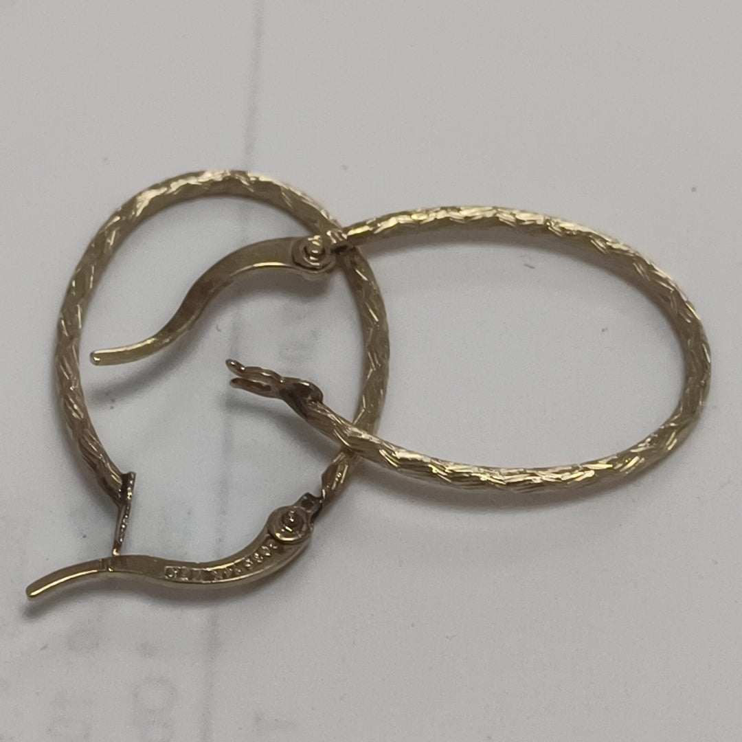 ARETES PAR ORO 14 K 1,20 GRMS (SEMINUEVO)