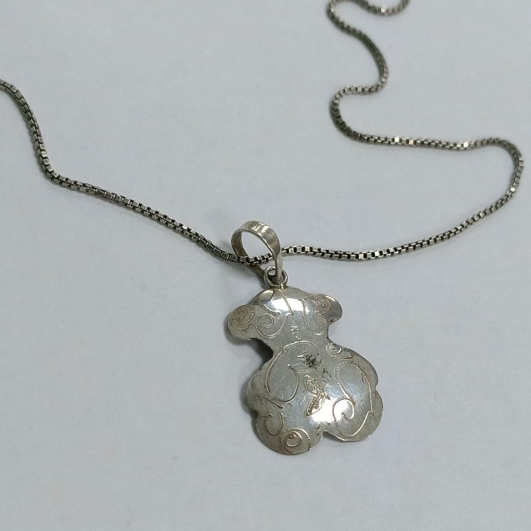 CADENA, DIJE PLATA 3.9 GRMS (SEMINUEVO)