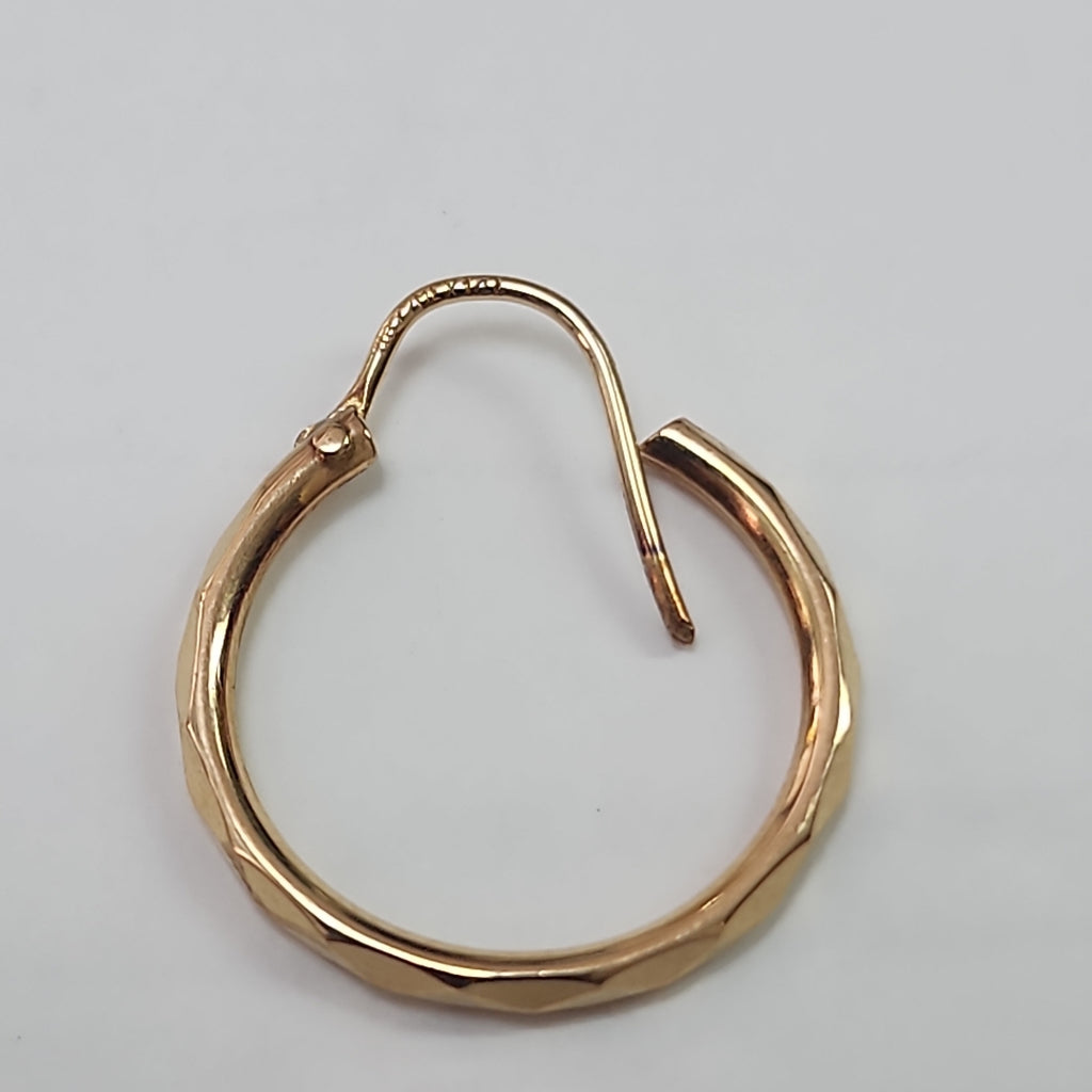 ARRACADAS PAR ORO 14 K 1.3 GRMS (SEMINUEVO)