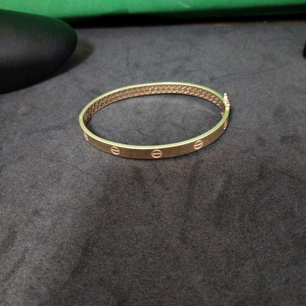 PULSERA RIGIDA ORO 10 K 6,90 GRMS (SEMINUEVO)