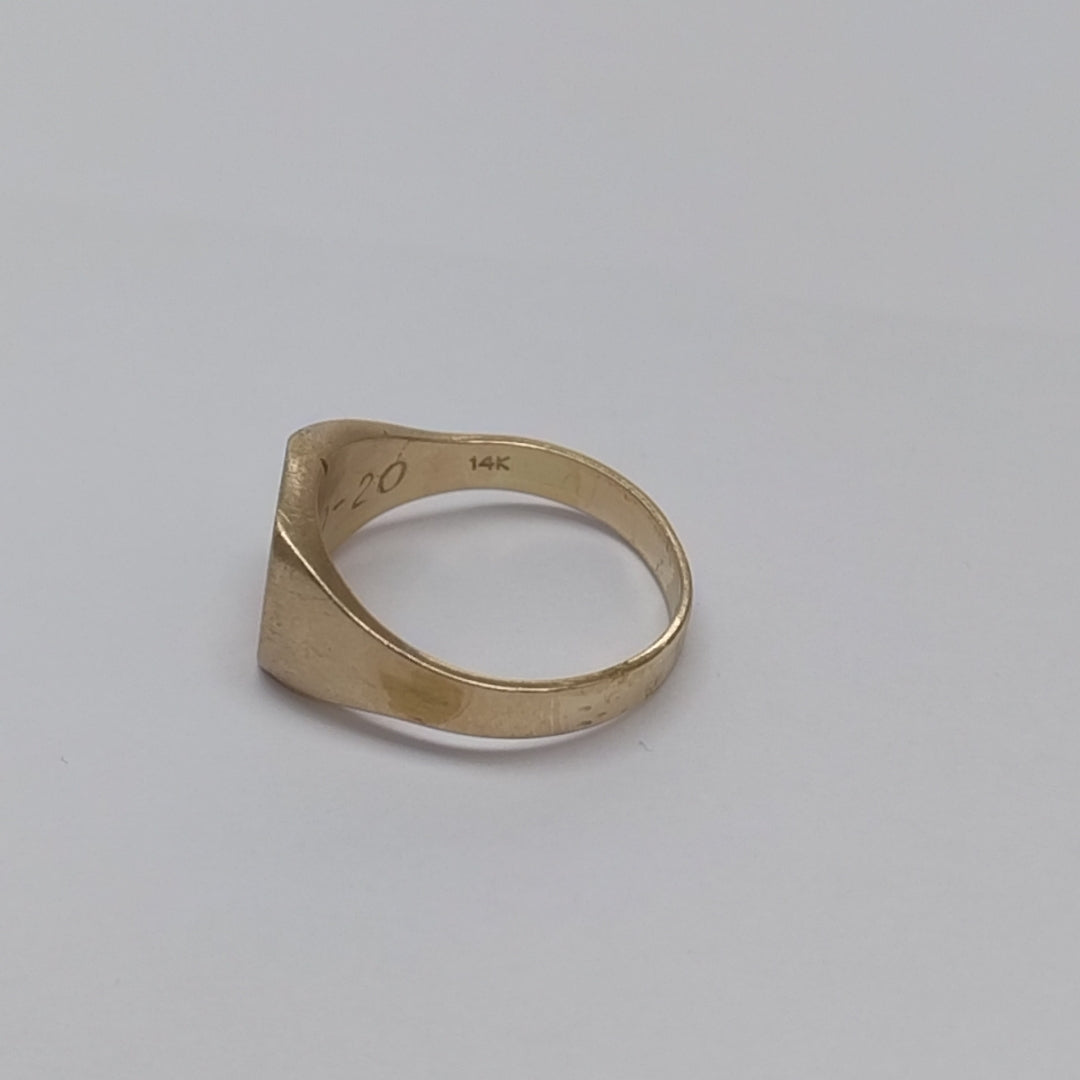 ANILLO ORO 14 K 5,90 GRMS (SEMINUEVO)