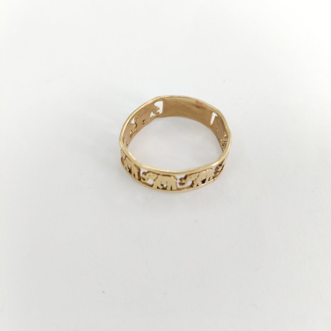 ARGOLLA DE LA SUERTE ORO 14 K 2,30 GRMS (SEMINUEVO)