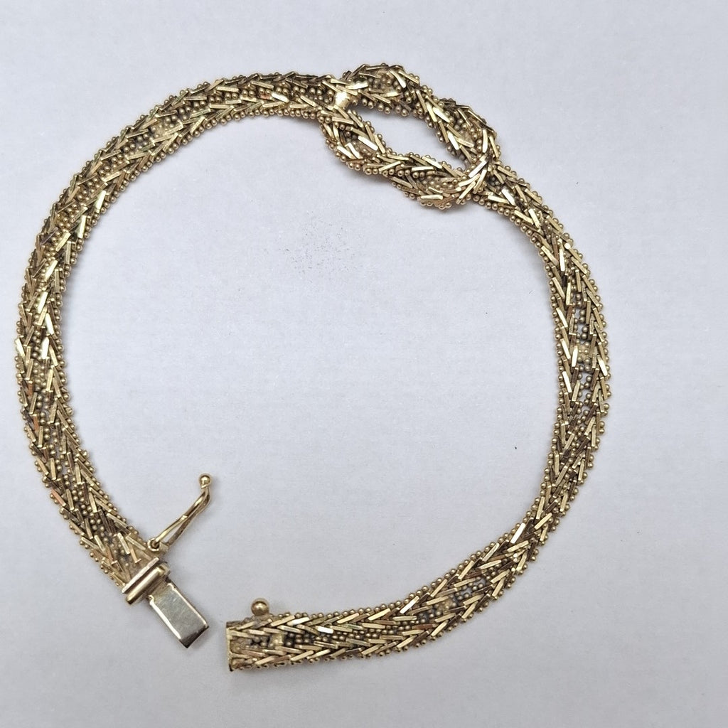 PULSERA ORO 14 K 12,00 GRMS (SEMINUEVO)