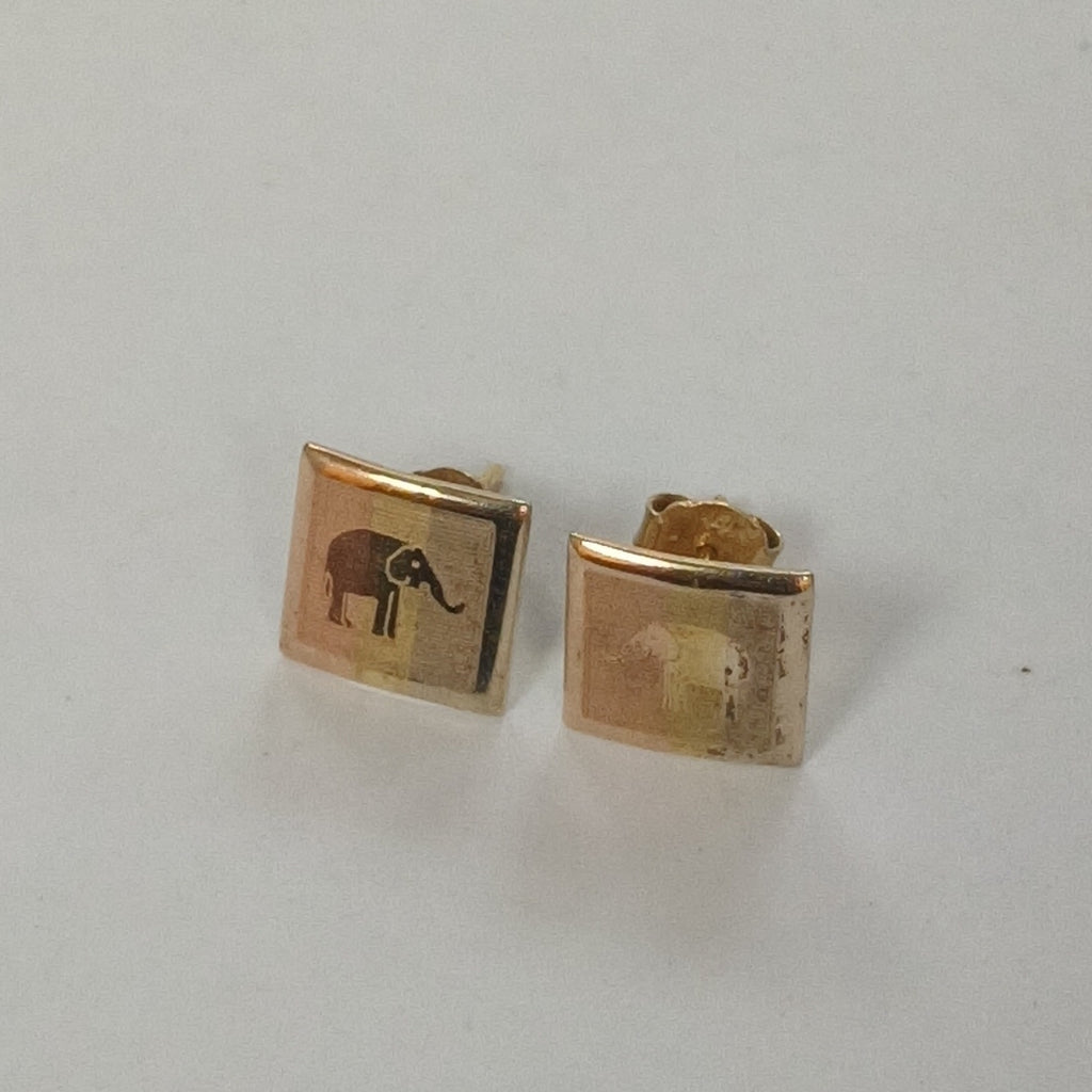 BROQUELES PAR ORO 14 K 1.3 GRMS (SEMINUEVO)