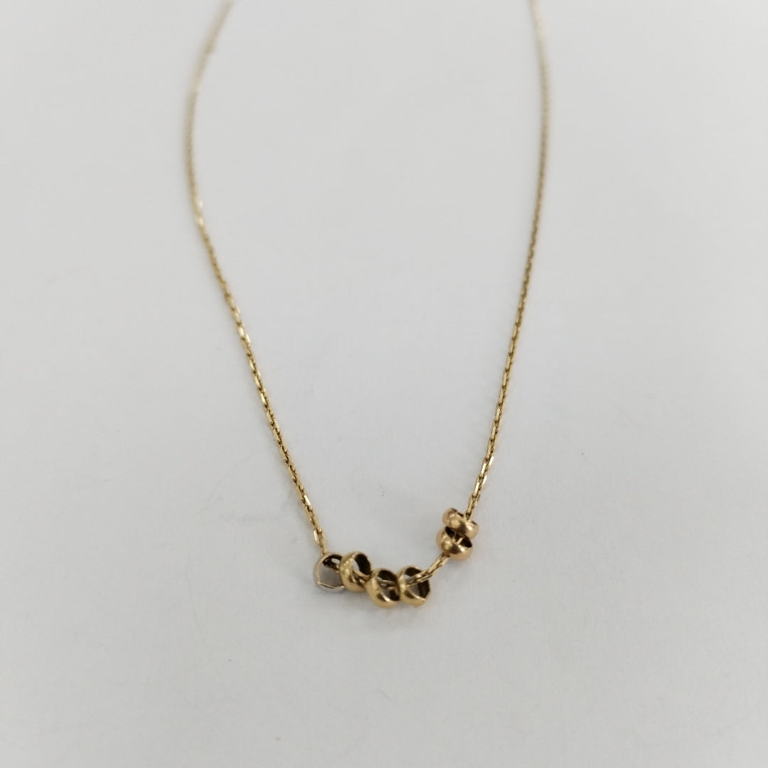 GARGANTILLA ORO 14 K 2,20 GRMS (SEMINUEVO)