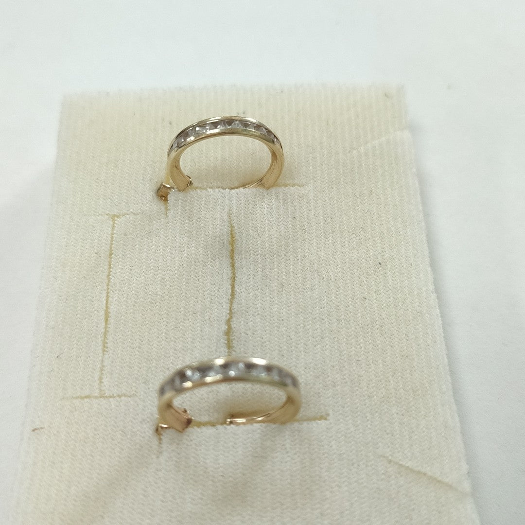 ARRACADAS PAR ORO 10 K 2.3 GRMS (SEMINUEVO)