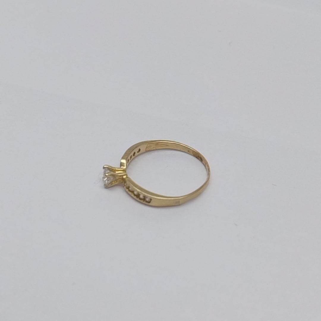 ANILLITO ORO 14 K 1.2 GRMS (SEMINUEVO)