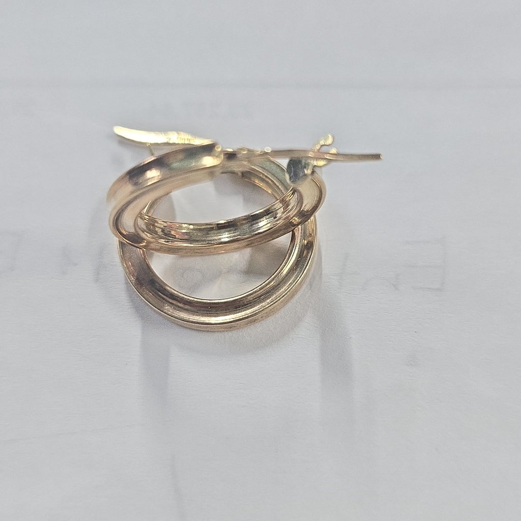 ARRACADAS PAR ORO 10 K 3.8 GRMS (SEMINUEVO)