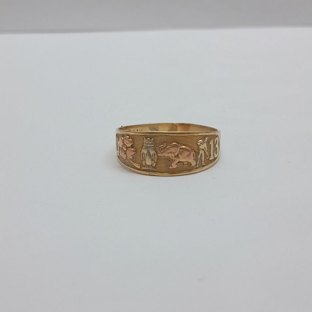 ANILLITO ORO 14 K 2.1 GRMS (SEMINUEVO)