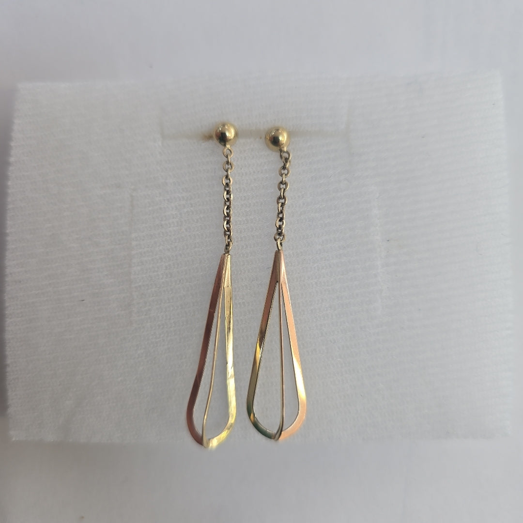 BROQUELES PAR ORO 10 K 1,60 GRMS (SEMINUEVO)