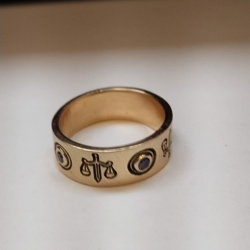 ANILLITO ORO 14 K 9.2 GRMS (SEMINUEVO)