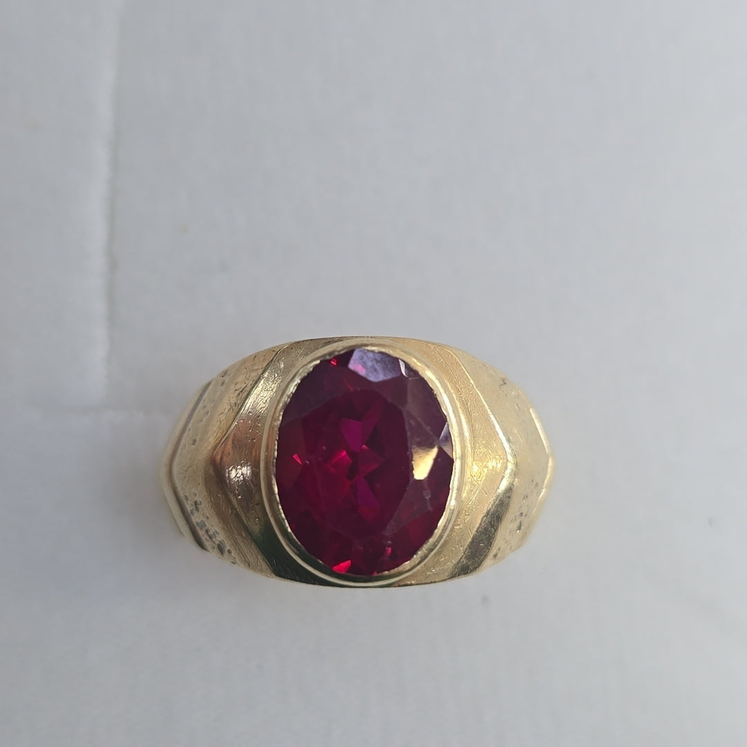 ANILLO ORO 14 K 8,40 GRMS (SEMINUEVO)