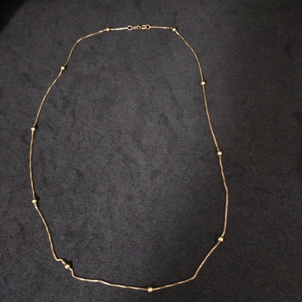 GARGANTILLA ORO 14 K 3.3 GRMS (SEMINUEVO)