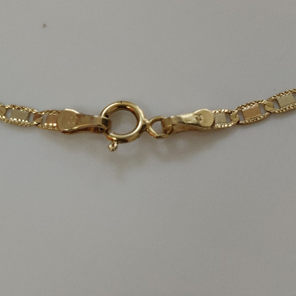 CADENA ORO COMBINADO 14 K 4.5 GRMS (SEMINUEVO)