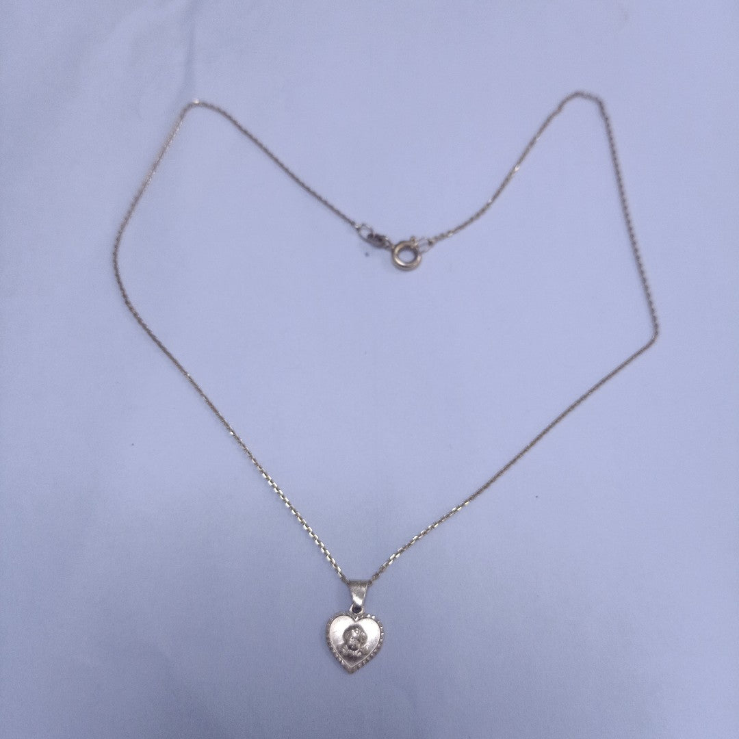 CADENA,DIJE ORO 14 K 2,10 GRMS (SEMINUEVO)
