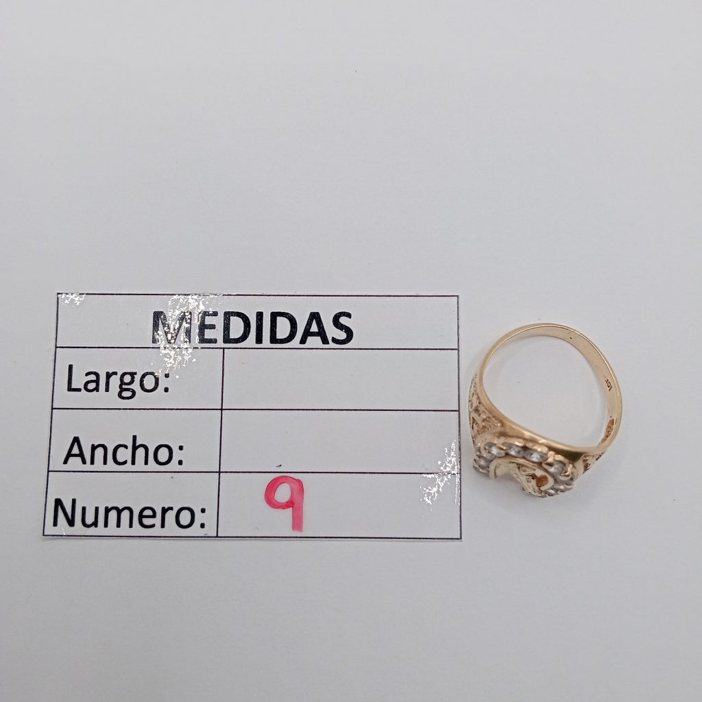 ANILLO ORO 10 K 4.4 GRMS (SEMINUEVO)