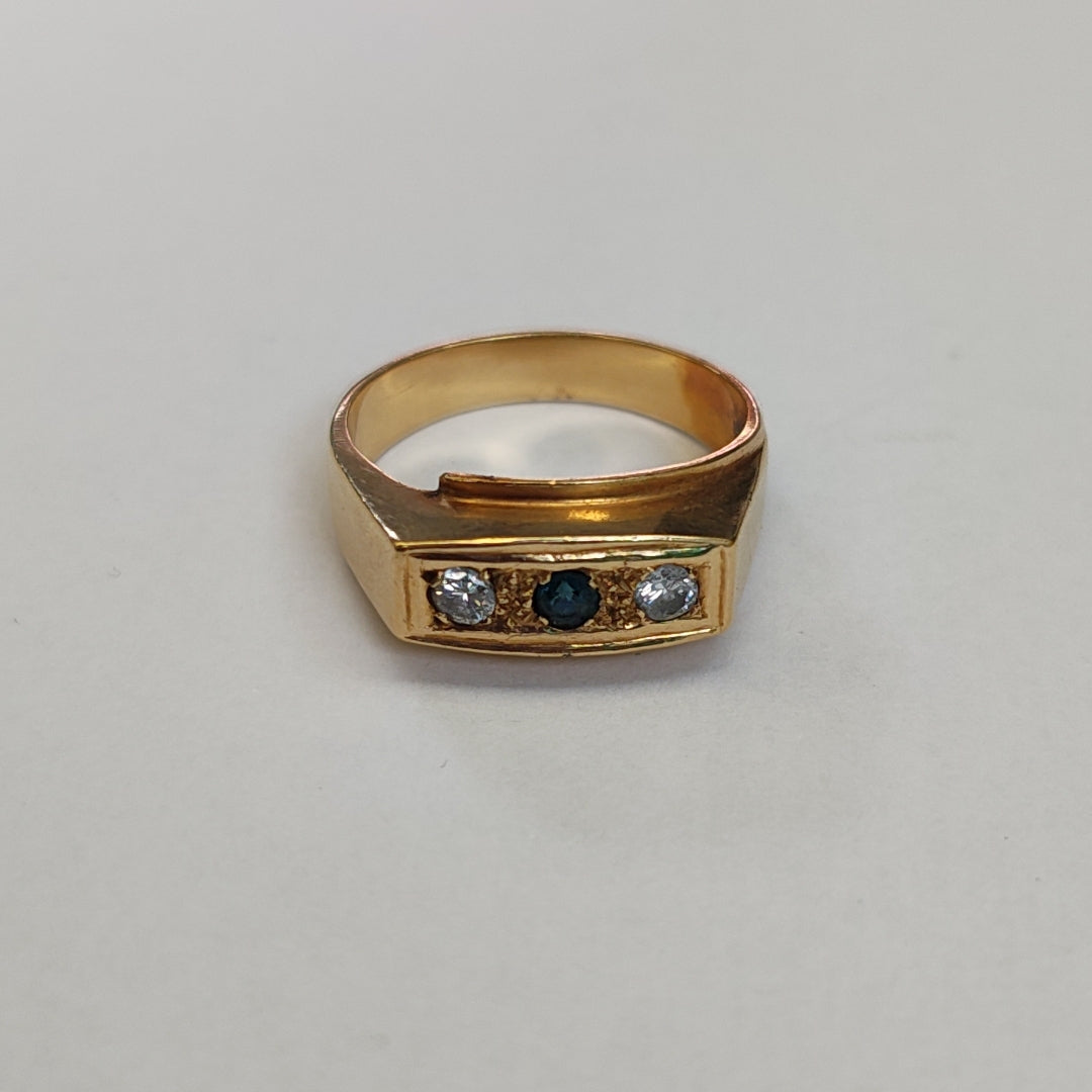 ANILLO ORO 14 K 9 GRMS (SEMINUEVO)