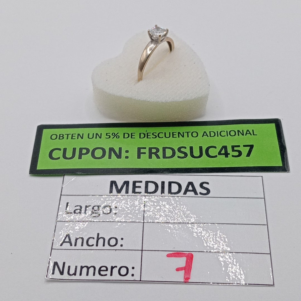 ANILLO ORO 10 K 1.2 GRMS (SEMINUEVO)