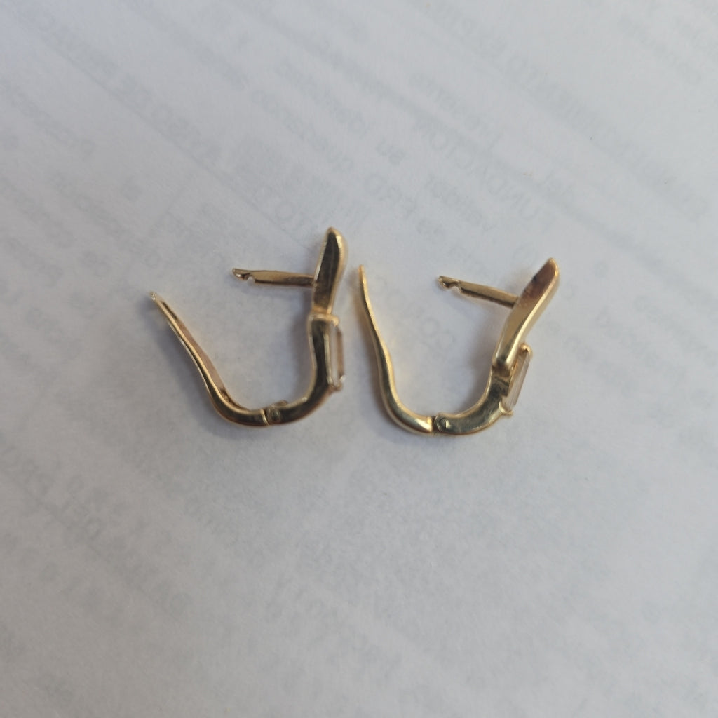ARETES PAR ORO 14 K 3,70 GRMS (SEMINUEVO)