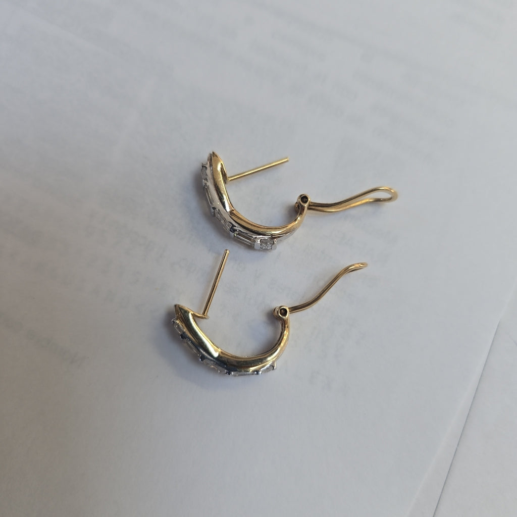 ARETES PAR ORO 14 K 4,70 GRMS (SEMINUEVO)