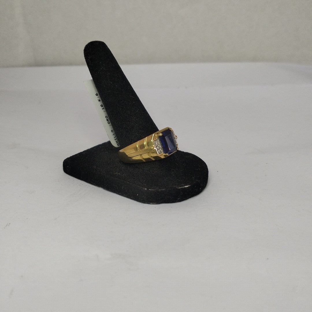ANILLO ORO 10 K 6 GRMS (SEMINUEVO)