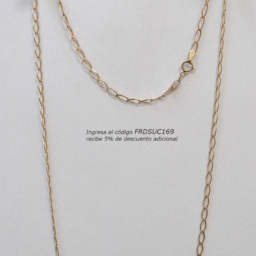 CADENA ORO 10 K 3.9 GRMS (SEMINUEVO)